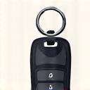 Car key and lock icon.