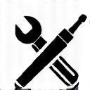 Wrench and screwdriver icon.